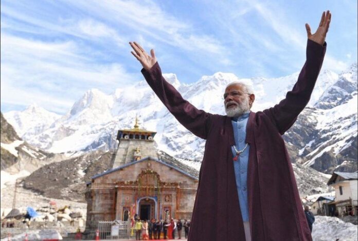 PM Narendra Modi inspects Kedarnath reconstruction works