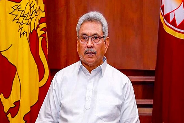 # The President of Sri Lanka fled the country